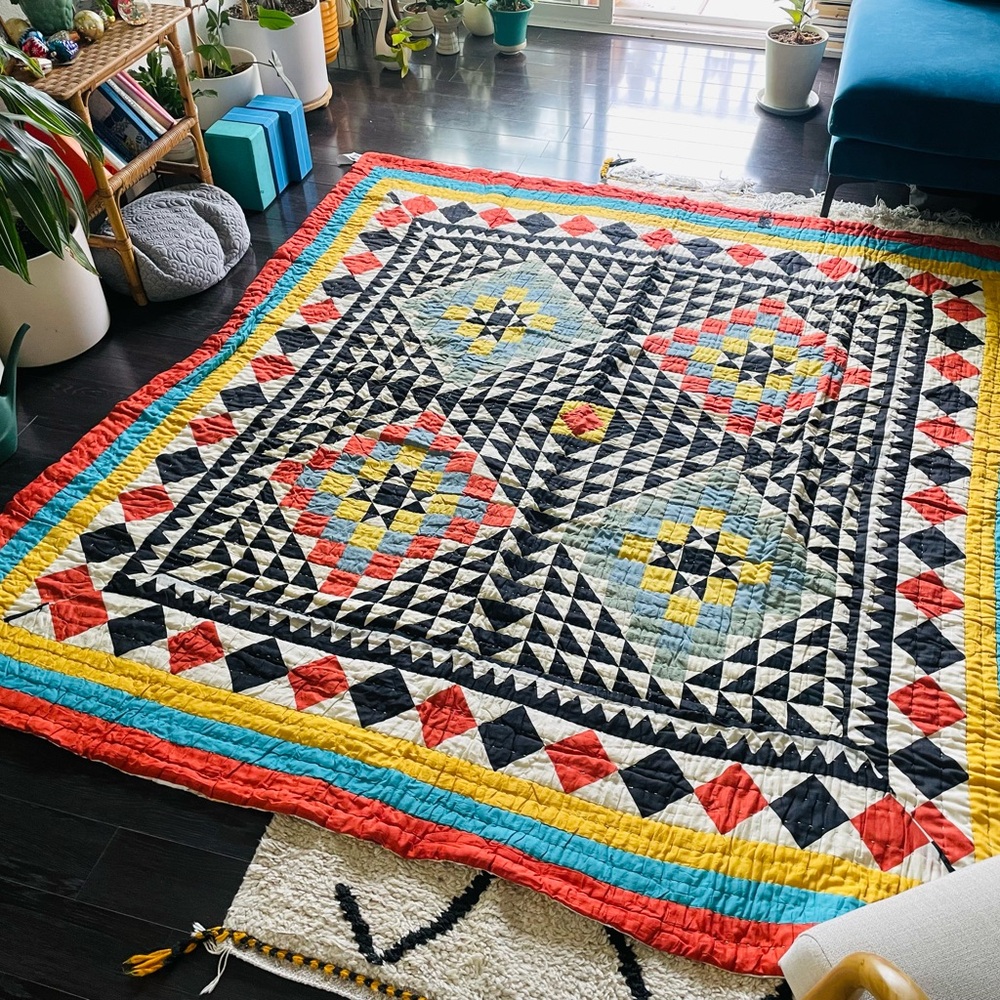 Urban Outfitters Kaleidoscope Quilt